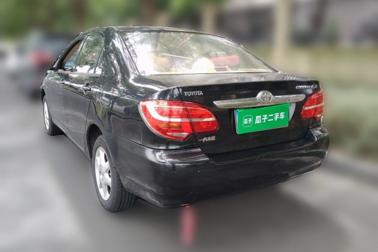 Used Toyota Corolla EX 2013 1.6L Automatic Luxury Edition Rear Left 45 Deg