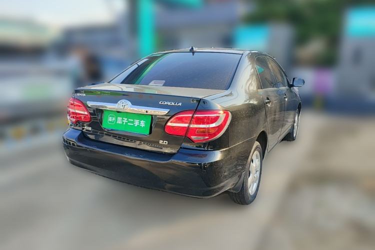 Used Toyota Corolla EX 2013 1.6L Manual Value Edition Rear Right 45 Deg