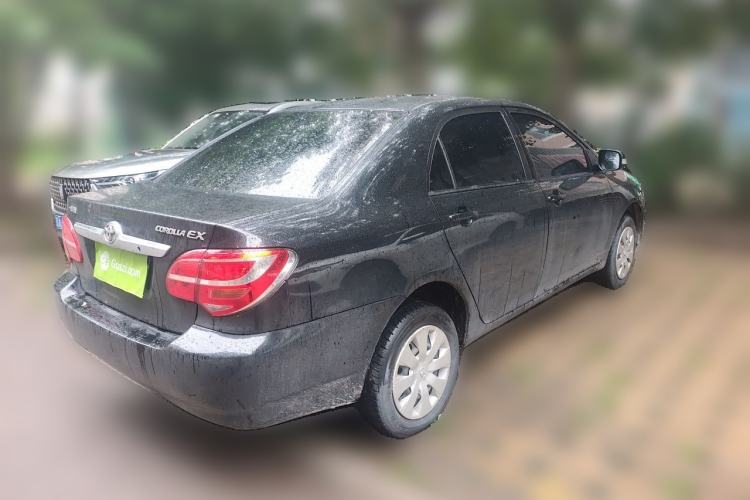 Used Toyota Corolla EX 2013 1.6L Manual Value Edition Rear Right 45 Deg