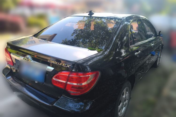 Used Toyota Corolla EX 2013 1.6L Automatic Excellence Edition Rear Right 45 Deg