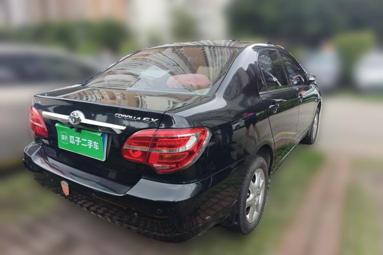 Used Toyota Corolla EX 2013 1.6L Manual Luxury Edition Rear Right 45 Deg