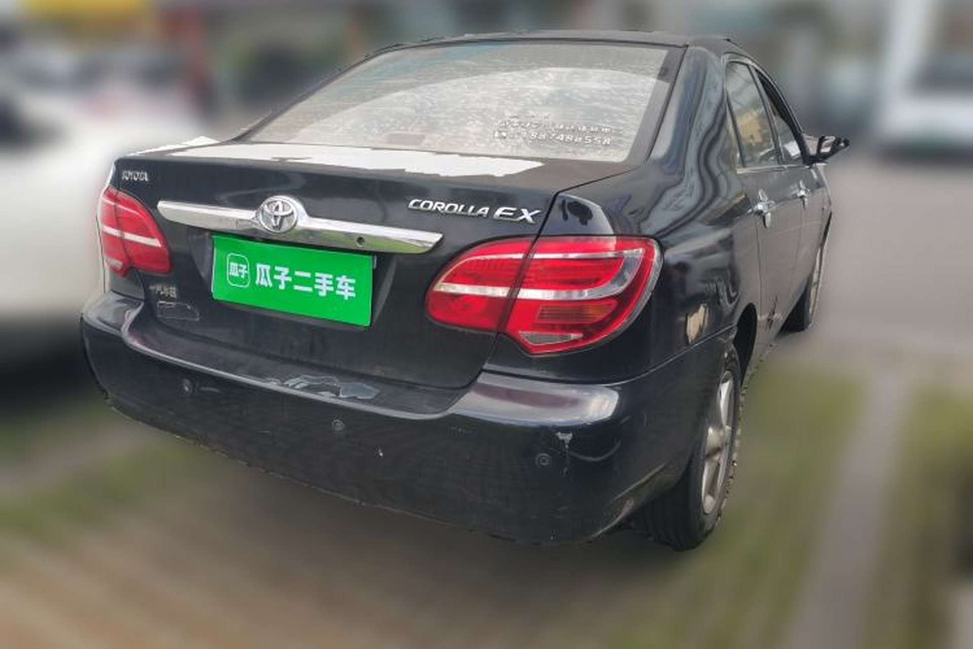 Used Toyota Corolla EX 2013 1.6L Automatic Excellence Edition Rear Right 45 Deg