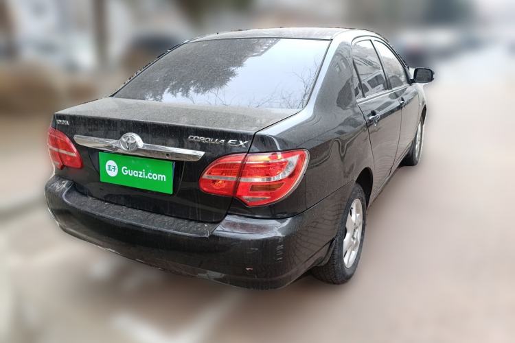 Used Toyota Corolla EX 2013 1.6L Automatic Excellence Edition Rear Right 45 Deg