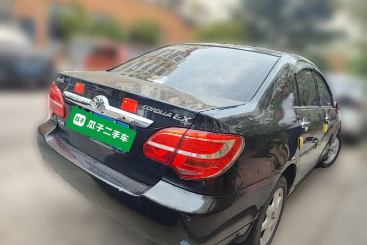 Used Toyota Corolla EX 2013 1.6L Manual Excellence Edition Rear Right 45 Deg