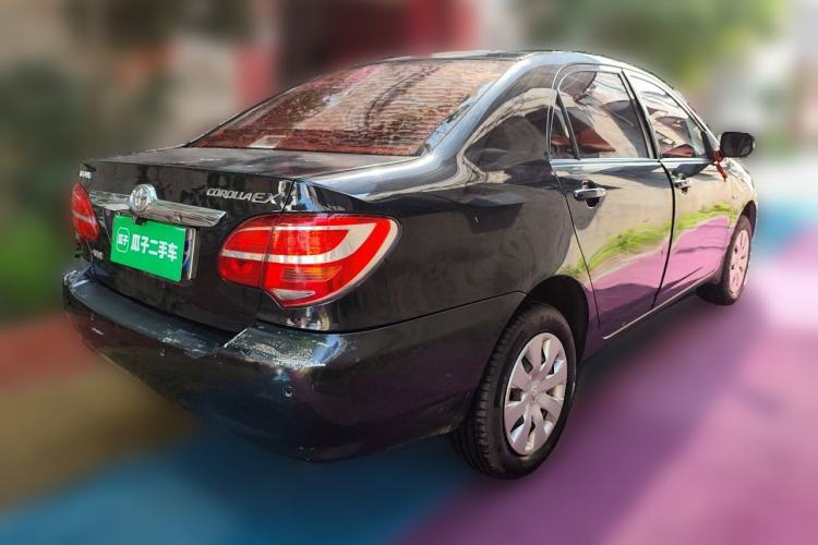 Used Toyota Corolla EX 2013 1.6L Manual Value Edition Rear Right 45 Deg