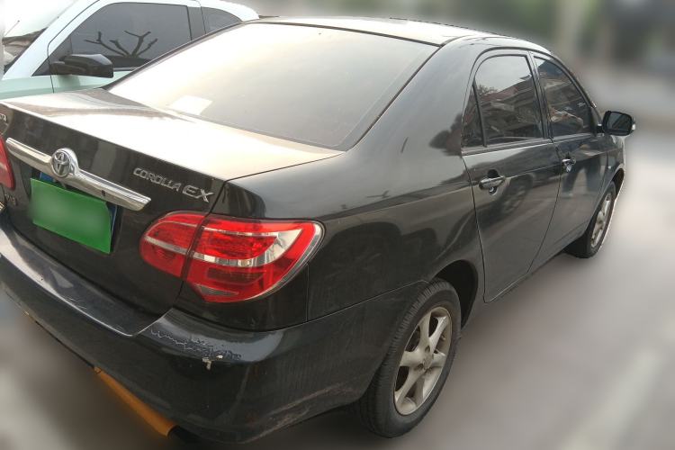 Used Toyota Corolla EX 2013 1.6L Automatic Luxury Edition Rear Right 45 Deg