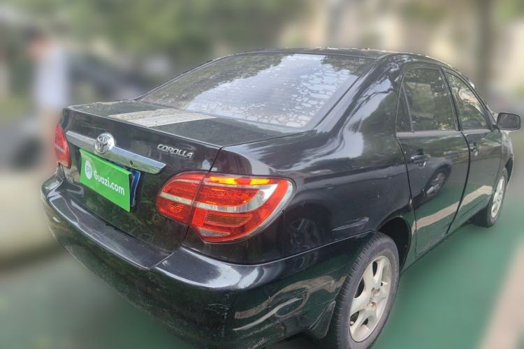 Used Toyota Corolla EX 2013 1.6L Manual Luxury Edition Rear Right 45 Deg