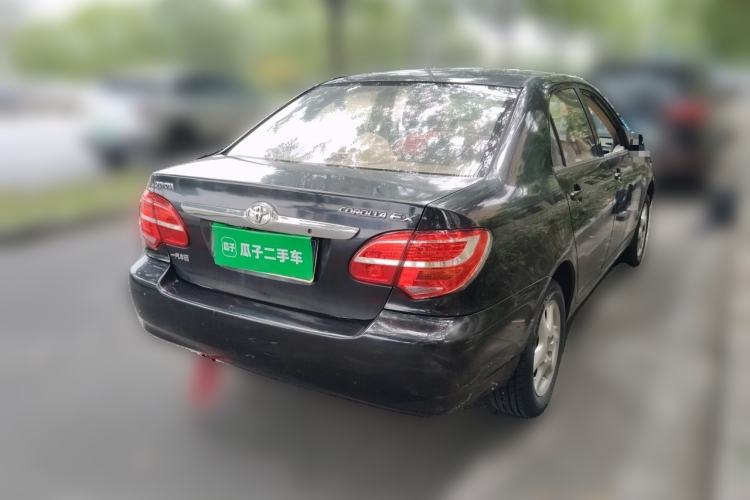 Used Toyota Corolla EX 2013 1.6L Automatic Luxury Edition Rear Right 45 Deg