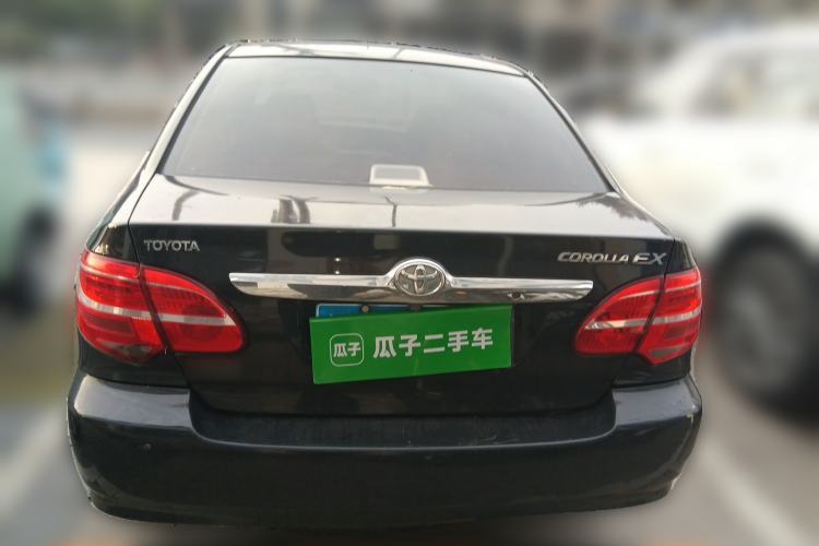 Used Toyota Corolla EX 2013 1.6L Automatic Luxury Edition Rear