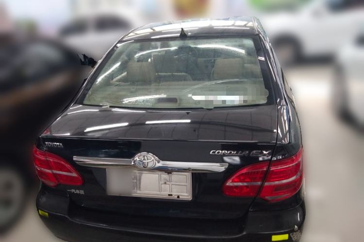 Used Toyota Corolla EX 2013 1.6L Manual Excellence Edition Rear
