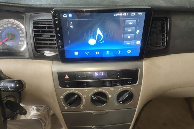 Used Toyota Corolla EX 2013 1.6L Automatic Excellence Edition Audio And AC Panel