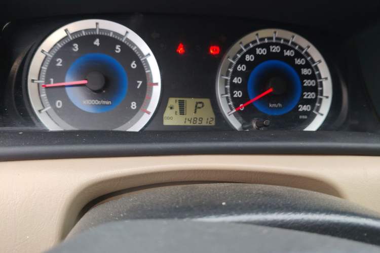 Used Toyota Corolla EX 2013 1.6L Automatic Excellence Edition Odometer Close Up