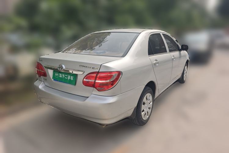 Used Toyota Corolla EX 2013 1.6L Manual Value Edition Rear Right 45 Deg