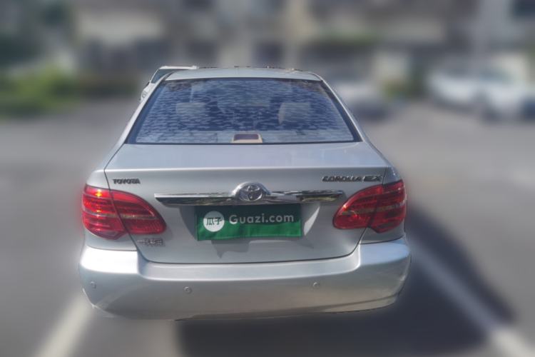 Used Toyota Corolla EX 2013 1.6L Manual Luxury Edition Rear