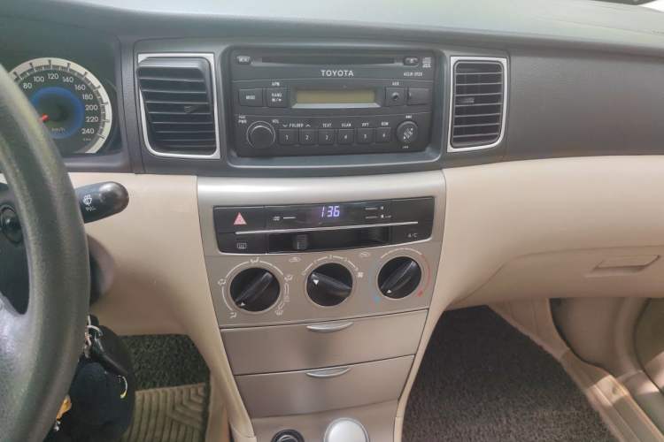 Used Toyota Corolla EX 2013 1.6L Automatic Excellence Edition Audio And AC Panel