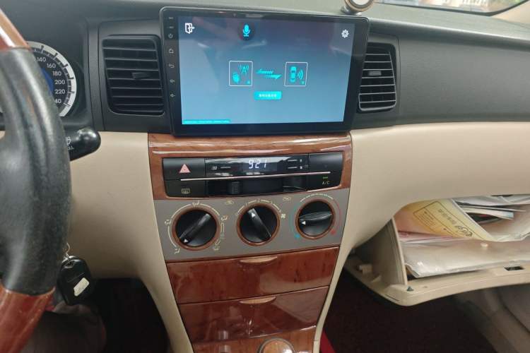 Used Toyota Corolla EX 2013 1.6L Automatic Luxury Edition Audio And AC Panel