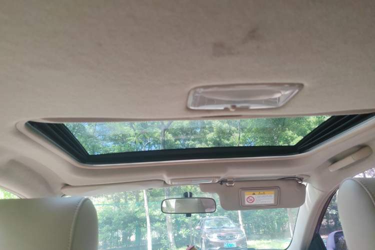 Used Toyota Corolla EX 2013 1.6L Automatic Excellence Edition Headliner