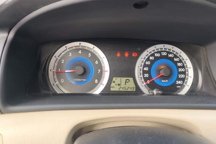 Used Toyota Corolla EX 2013 1.6L Automatic Luxury Edition Instrument Cluster