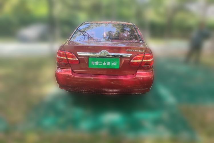 Used Toyota Corolla EX 2013 1.6L Automatic Excellence Edition Rear