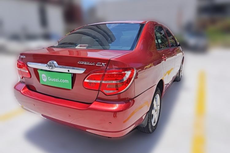 Used Toyota Corolla EX 2013 1.6L Automatic Luxury Edition Rear Right 45 Deg
