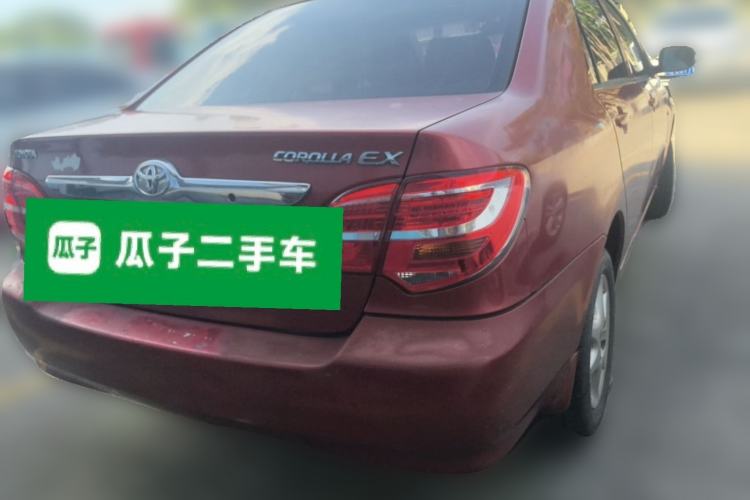 Used Toyota Corolla EX 2013 1.6L Automatic Excellence Edition Rear