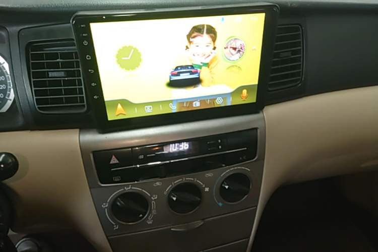 Used Toyota Corolla EX 2013 1.6L Automatic Excellence Edition Audio And AC Panel