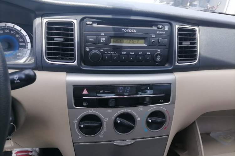 Used Toyota Corolla EX 2013 1.6L Automatic Excellence Edition Audio And AC Panel