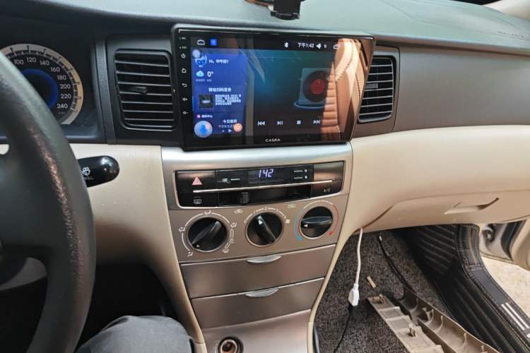 Used Toyota Corolla EX 2013 1.6L Manual Luxury Edition Audio And AC Panel