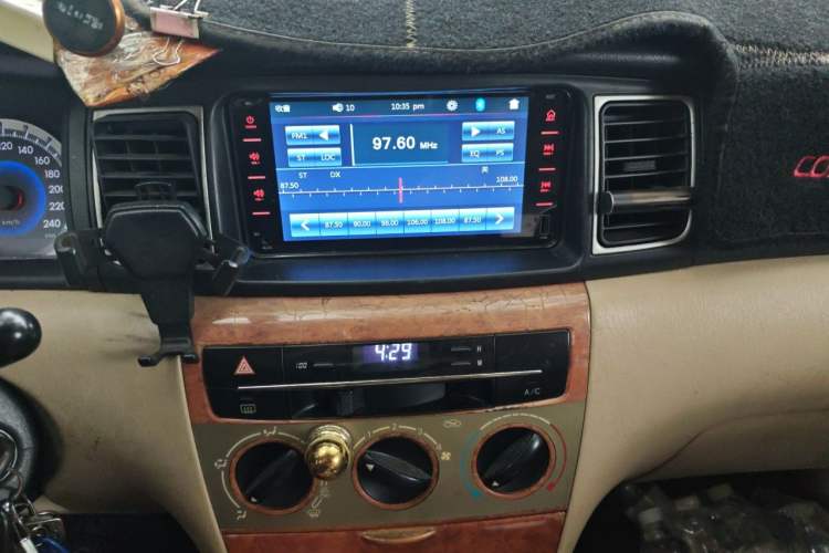 Used Toyota Corolla EX 2013 1.6L Automatic Excellence Edition Audio And AC Panel
