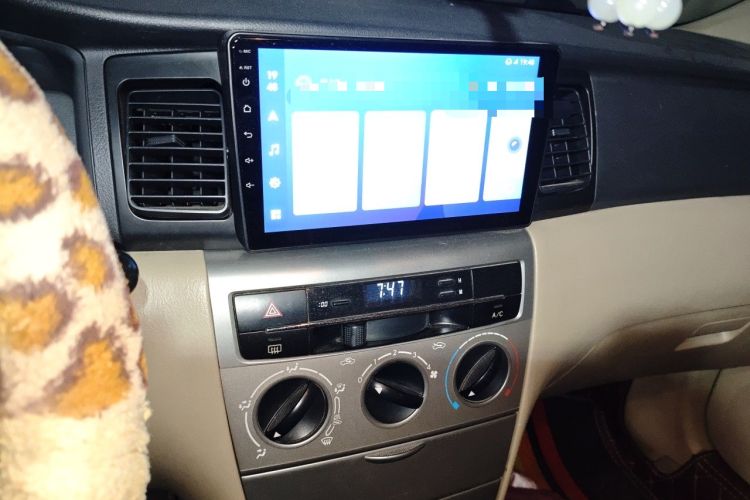 Used Toyota Corolla EX 2013 1.6L Manual Excellence Edition Audio And AC Panel