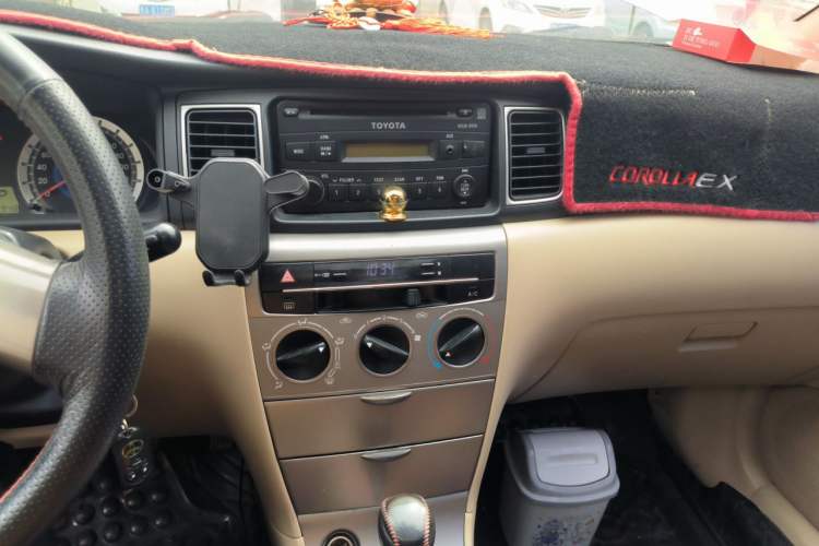 Used Toyota Corolla EX 2013 1.6L Automatic Luxury Edition Audio And AC Panel