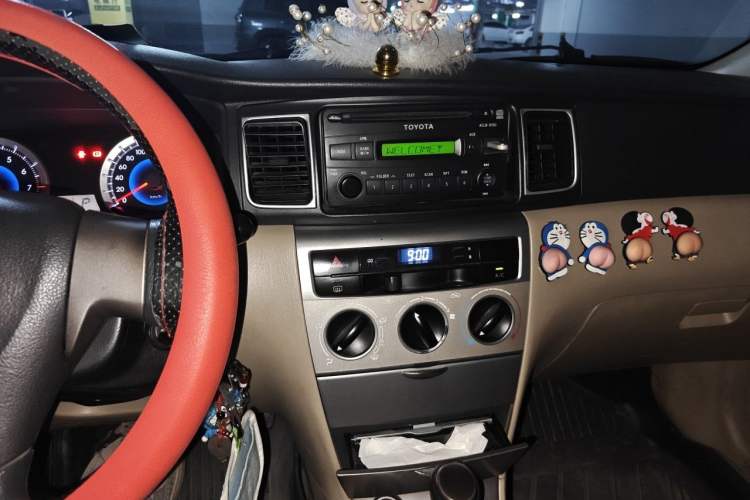 Used Toyota Corolla EX 2013 1.6L Automatic Excellence Edition Audio And AC Panel