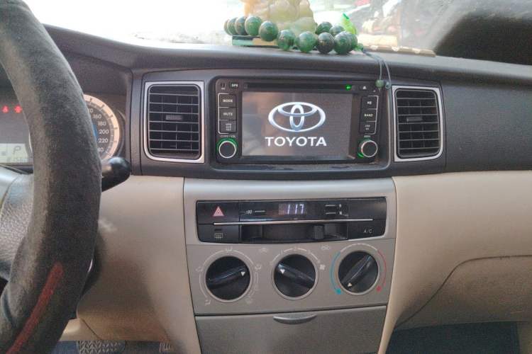 Used Toyota Corolla EX 2013 1.6L Automatic Luxury Edition Audio And AC Panel