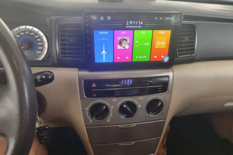 Used Toyota Corolla EX 2013 1.6L Automatic Excellence Edition Audio And AC Panel