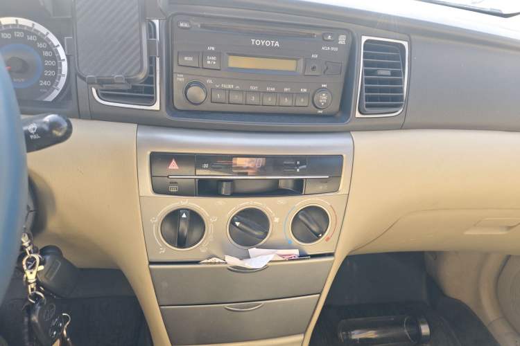 Used Toyota Corolla EX 2013 1.6L Manual Excellence Edition Audio And AC Panel