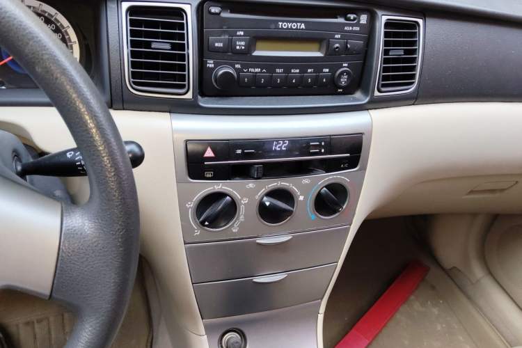 Used Toyota Corolla EX 2013 1.6L Manual Excellence Edition Audio And AC Panel