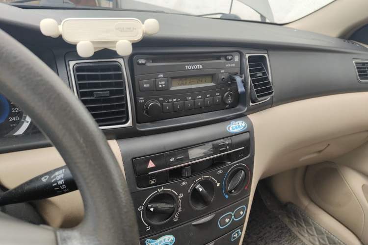Used Toyota Corolla EX 2013 1.6L Manual Value Edition Audio And AC Panel
