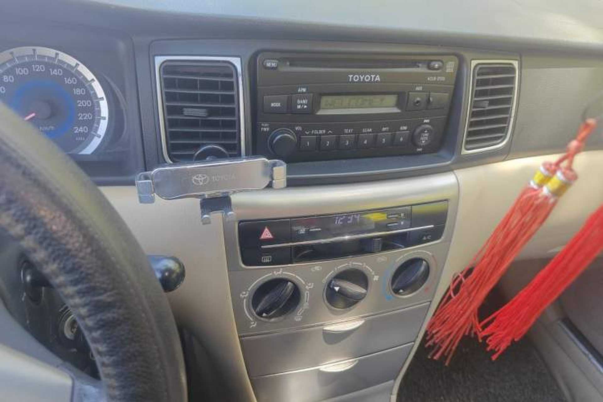 Used Toyota Corolla EX 2013 1.6L Manual Luxury Edition Audio And AC Panel
