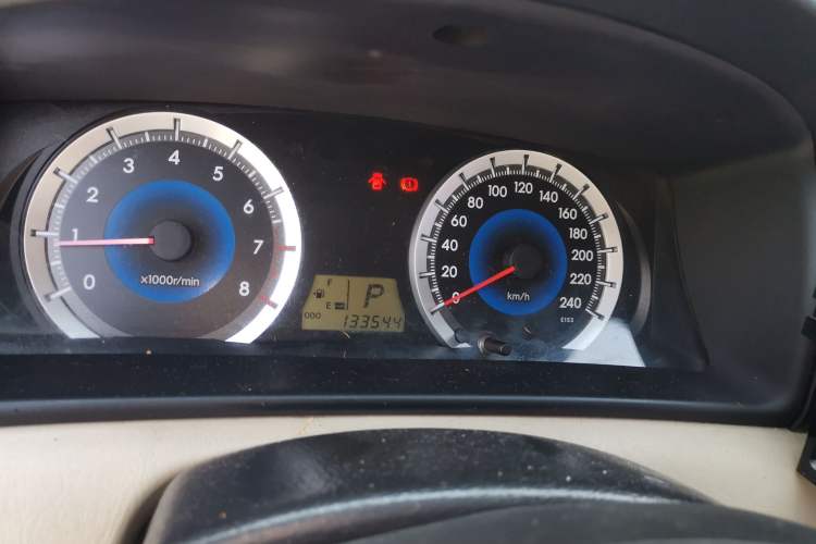 Used Toyota Corolla EX 2013 1.6L Automatic Luxury Edition Instrument Cluster