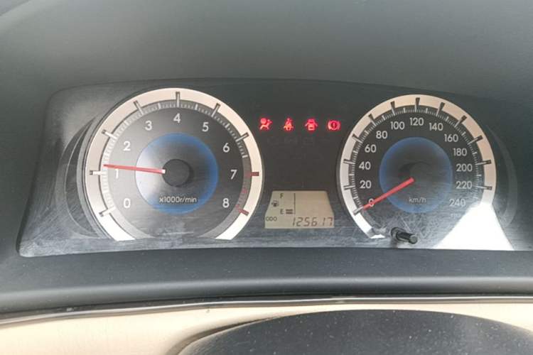 Used Toyota Corolla EX 2013 1.6L Manual Excellence Edition Instrument Cluster