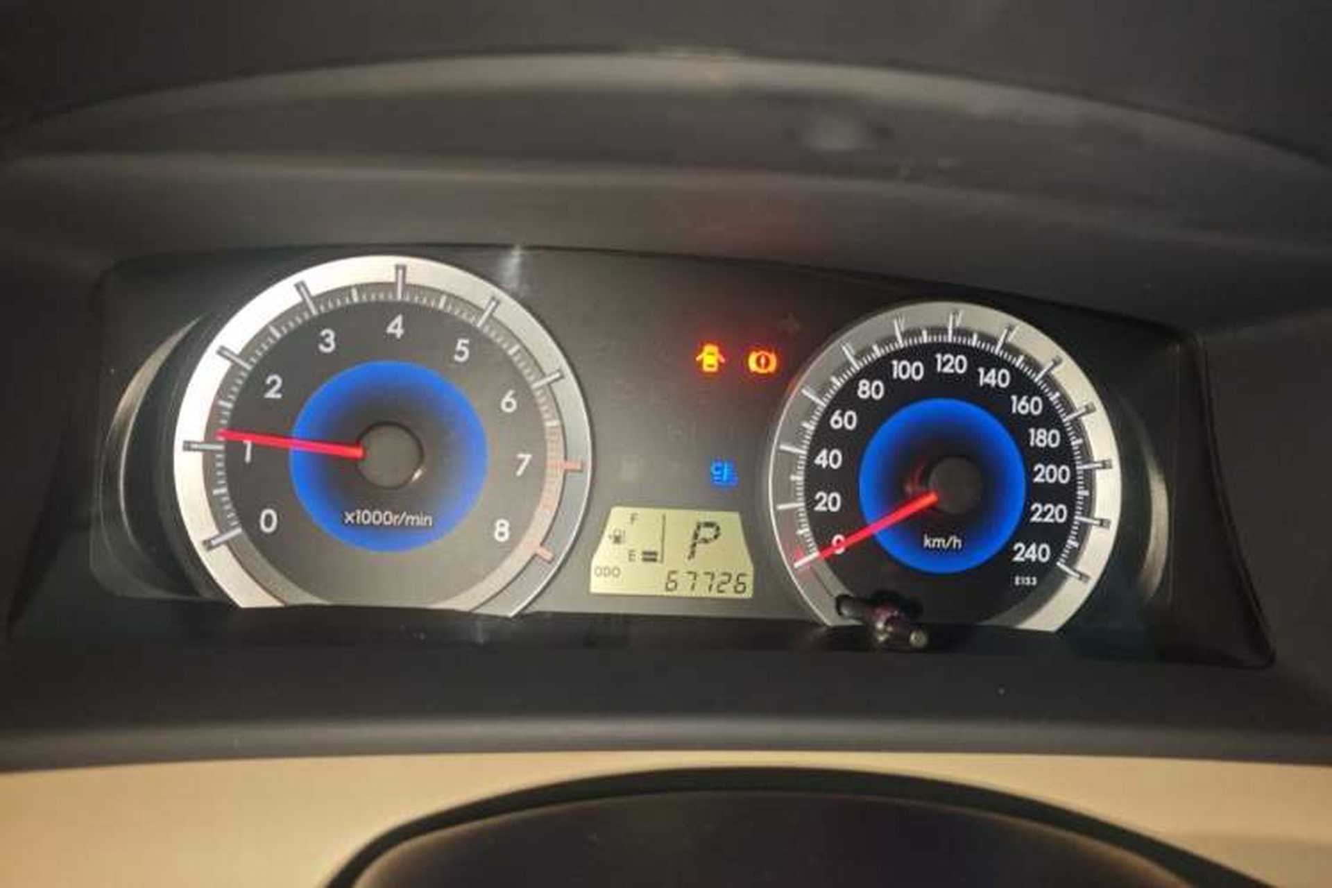 Used Toyota Corolla EX 2013 1.6L Automatic Luxury Edition Instrument Cluster