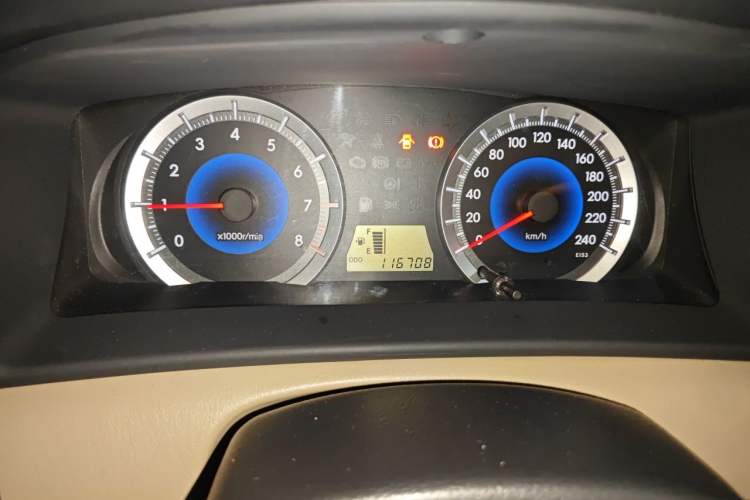 Used Toyota Corolla EX 2013 1.6L Manual Excellence Edition Instrument Cluster