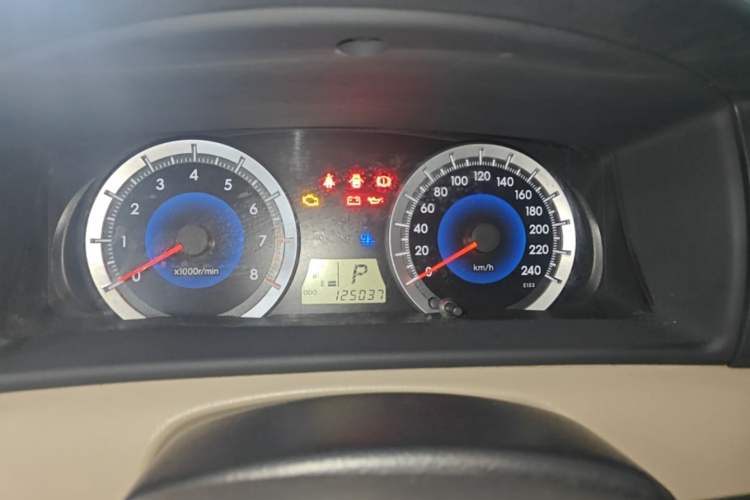 Used Toyota Corolla EX 2013 1.6L Automatic Luxury Edition Instrument Cluster