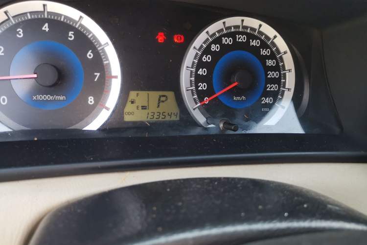 Used Toyota Corolla EX 2013 1.6L Automatic Luxury Edition Odometer Close Up