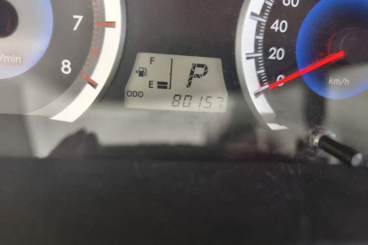 Used Toyota Corolla EX 2013 1.6L Automatic Excellence Edition Odometer Close Up