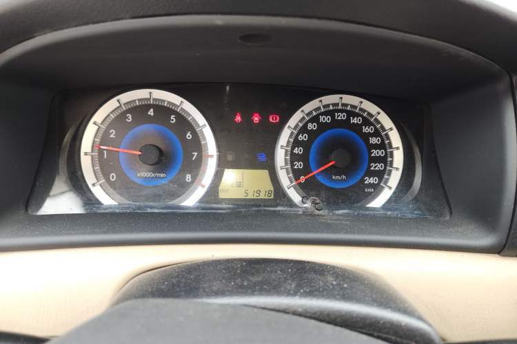 Used Toyota Corolla EX 2013 1.6L Manual Excellence Edition Odometer Close Up
