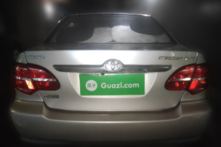 Used Toyota Corolla EX 2013 1.6L Manual Luxury Edition Rear