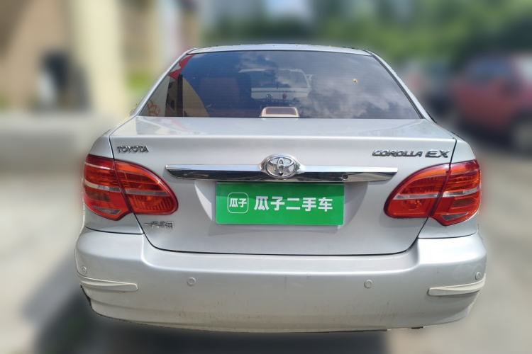 Used Toyota Corolla EX 2013 1.6L Automatic Luxury Edition Rear