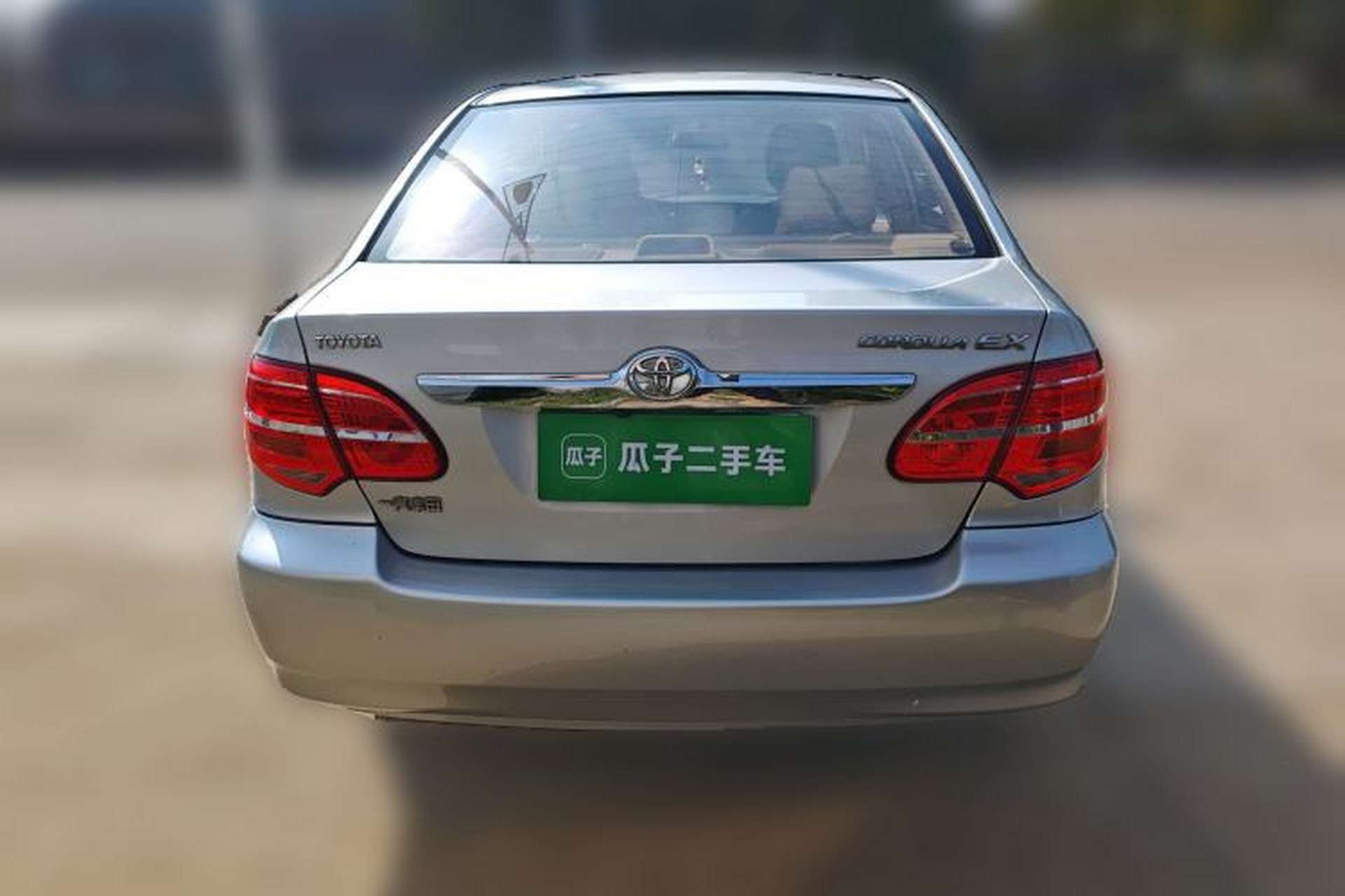 Used Toyota Corolla EX 2013 1.6L Manual Excellence Edition Rear