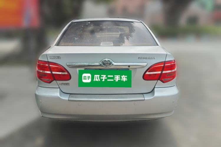 Used Toyota Corolla EX 2013 1.6L Automatic Luxury Edition Rear